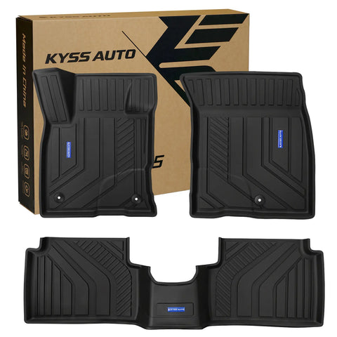 TPE Floor Mats -Floor All Weather Protector Truck Liners for Ford Maverick Car Floor Mats 2022-2026 TPE All Weather Custom Fit Floor Liner Car Mats, Black