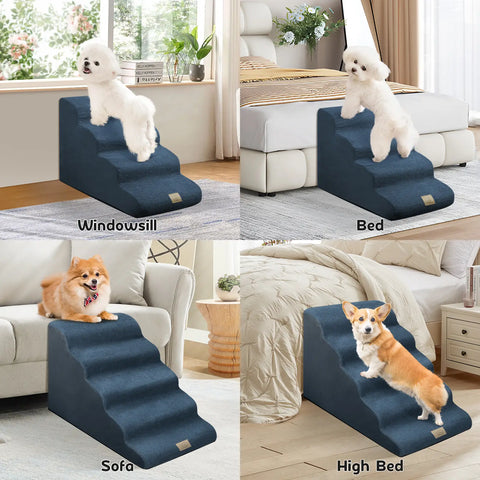 TSYPAIRS 5 Step Dog Stairs