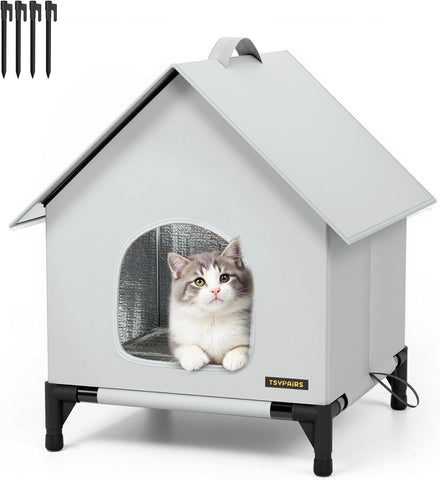 TSYPAIRS Outdoor Cat House Outdoor