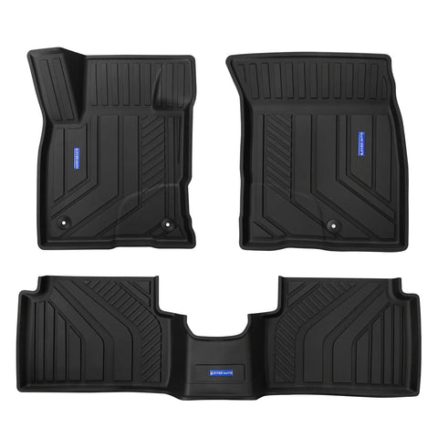 TPE Floor Mats -Floor All Weather Protector Truck Liners for Ford Maverick Car Floor Mats 2022-2026 TPE All Weather Custom Fit Floor Liner Car Mats, Black