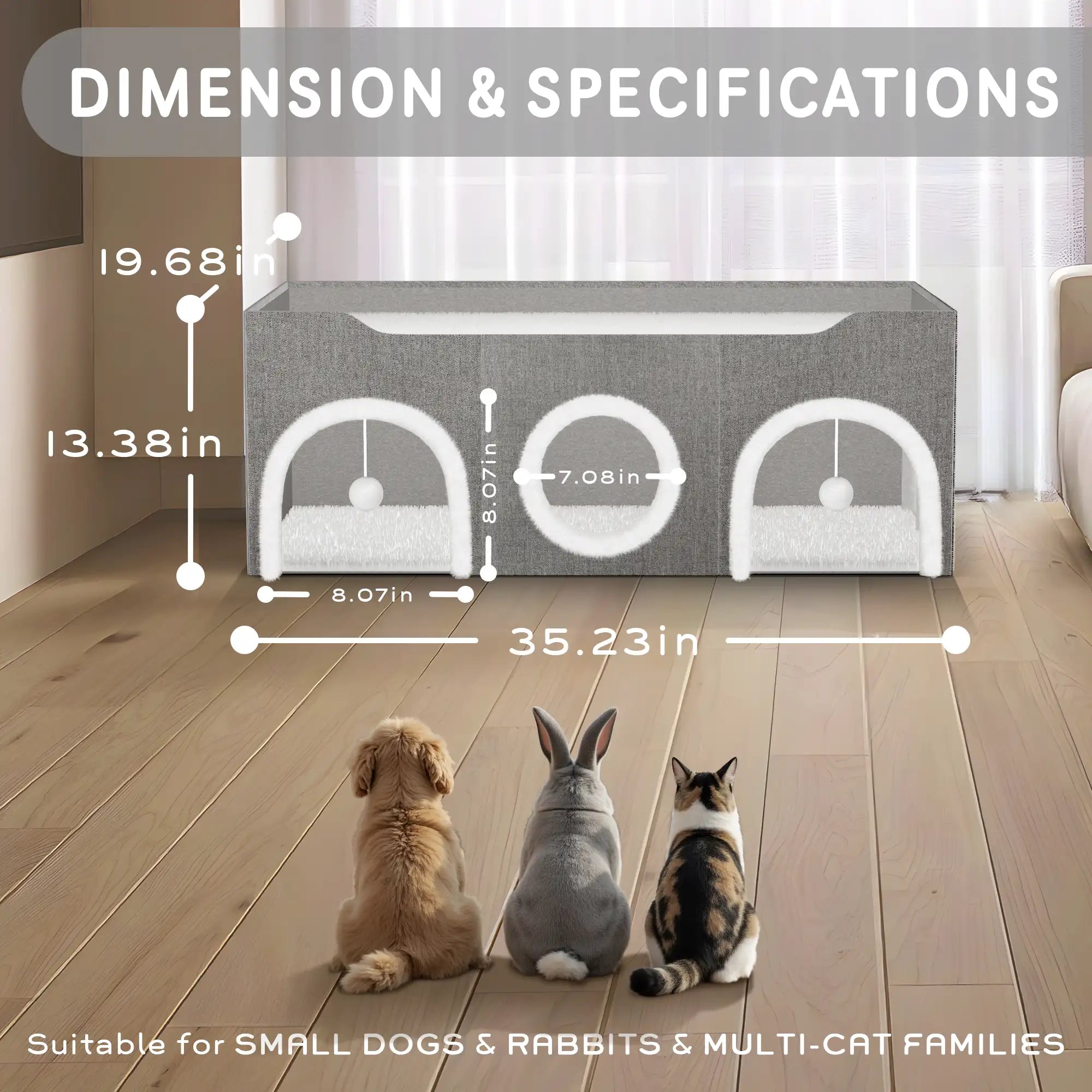 Large Cat Cave for Pet House