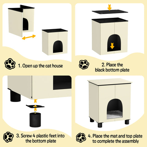 TSYPAIRS Indoor Cat House