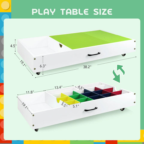 TSYPAIRS Lego Organizer Table