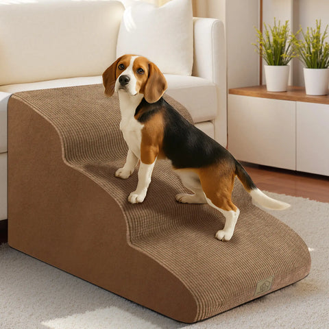 TSYPAIRS 3 Step Dog Stairs（Dog Stairs For Sofa）