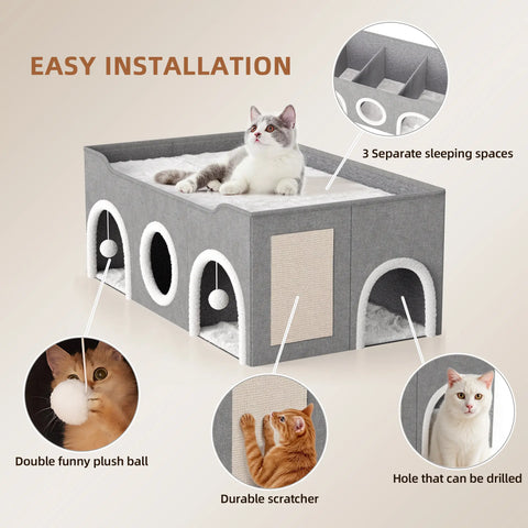 Large Cat Cave for Pet House