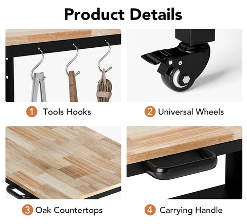 TSYPAIRS Outdoor Grill Prep Table