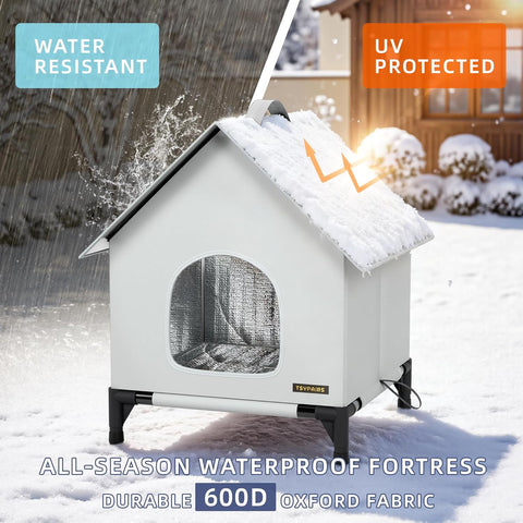 TSYPAIRS Outdoor Cat House Outdoor
