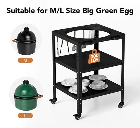 TSYPAIRS Big Green Egg Table