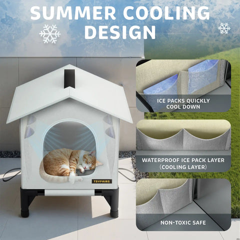 TSYPAIRS Cooled Cat House