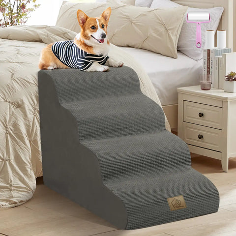 TSYPAIRS 4 Step Dog Stairs