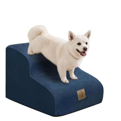 TSYPAIRS 2 Step Dog Stairs（Pet Stairs For Small Dogs）