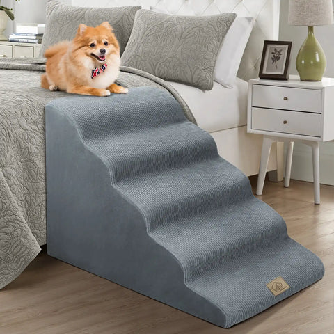 TSYPAIRS 5 Step Dog Stairs