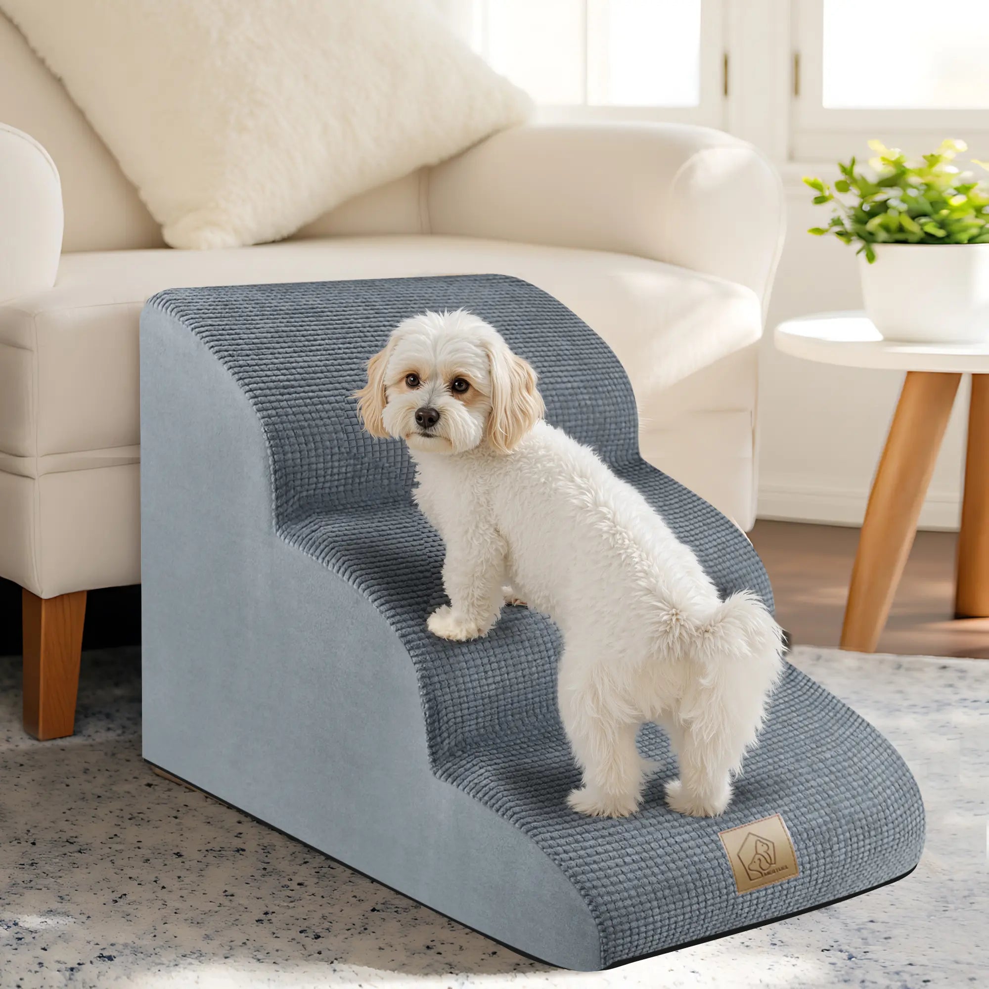 TSYPAIRS 3 Step Dog Stairs（Dog Stairs For Sofa）