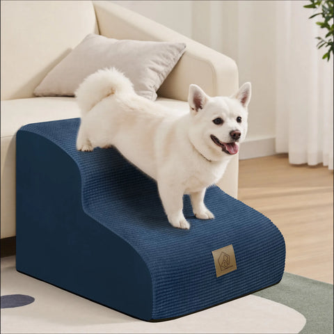 TSYPAIRS 2 Step Dog Stairs（Pet Stairs For Small Dogs）