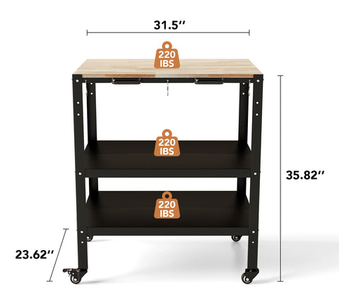 TSYPAIRS Outdoor Grill Prep Table