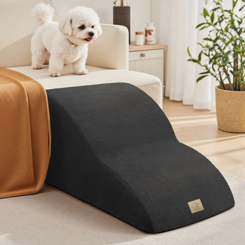 2 Step Dog Stairs - PLUS（31.5° Slope to Protect Your Doggy's Joints）