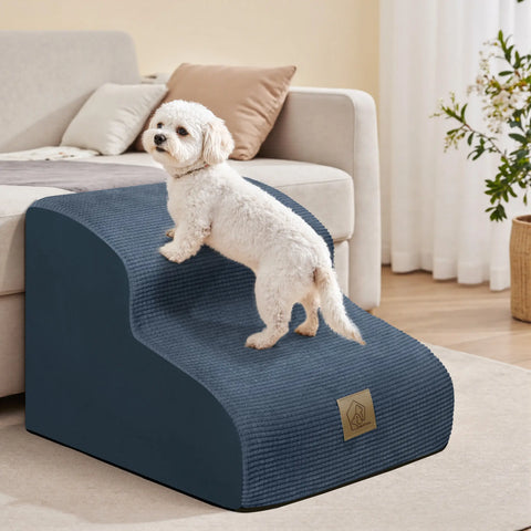 TSYPAIRS 2 Step Dog Stairs（Pet Stairs For Small Dogs）